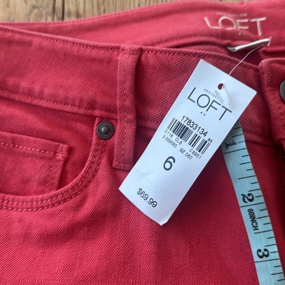 LOFT — Curvy Skinny Ankle Jeans Size 6 - Picture 6 of 7